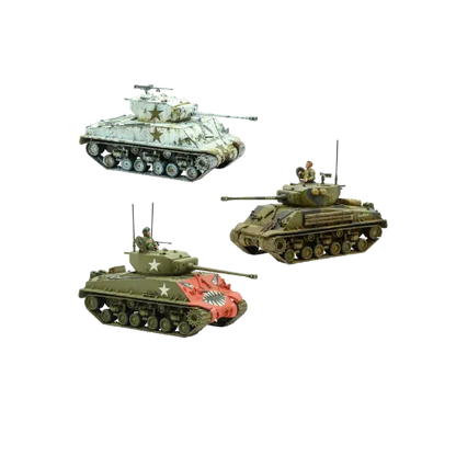 M4A3E8 Sherman Easy Eight Platoon-Warlord Games-Radaddel