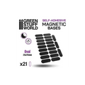 Vorgeschnittene Magnete - Oval 25x70mm-Greenstuff World-Radaddel