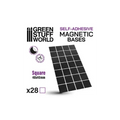 Vorgeschnittene Magnete - Quadrate 40x40mm-Greenstuff World-Radaddel
