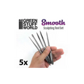 5x Modellierwerkzeug Set - SMOOTH-Greenstuff World-Radaddel