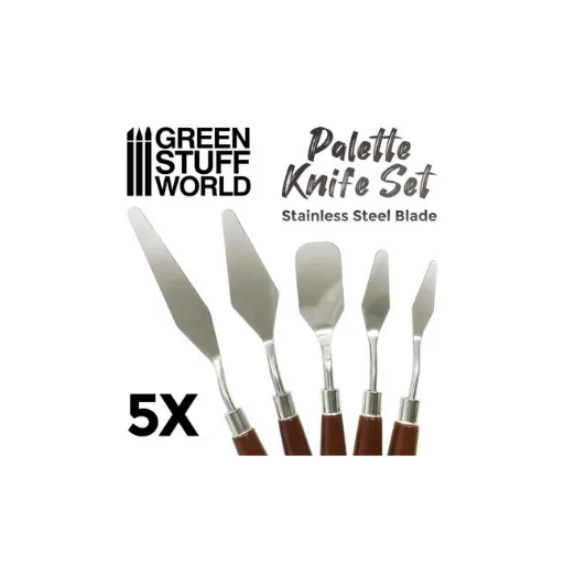 Werkzeuge für Palettenmesser und Modellierspachtel-Greenstuff World-Radaddel
