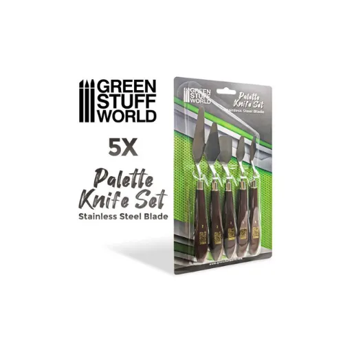 Werkzeuge für Palettenmesser und Modellierspachtel-Greenstuff World-Radaddel