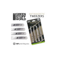 100% Anti-magnetische QUARTZ PINZETTEN-Greenstuff World-Radaddel