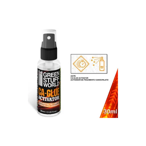 CA-Glue Activator - Cyanacrylat-Beschleuniger-Greenstuff World-Radaddel