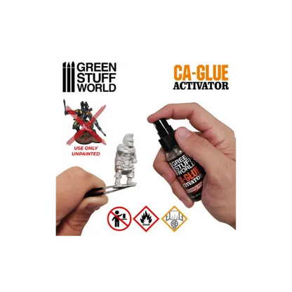 CA-Glue Activator - Cyanacrylat-Beschleuniger-Greenstuff World-Radaddel