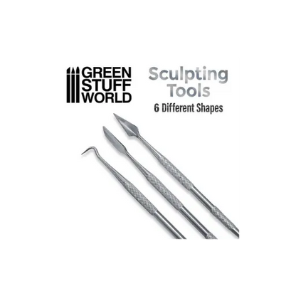 3x Modellierwerkzeug Set-Greenstuff World-Radaddel