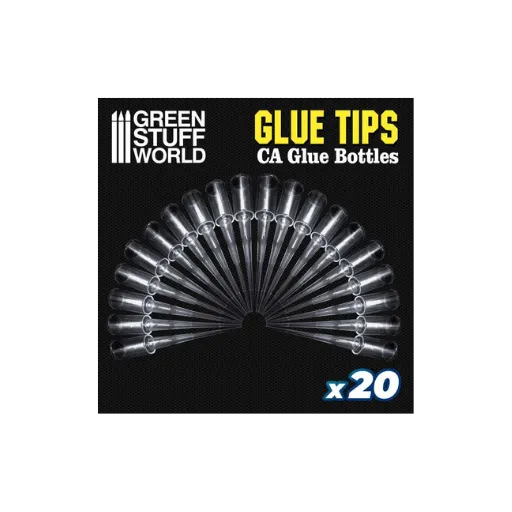 exakte Superkleber Spitzen- 20 Einheiten Satz-Greenstuff World-Radaddel