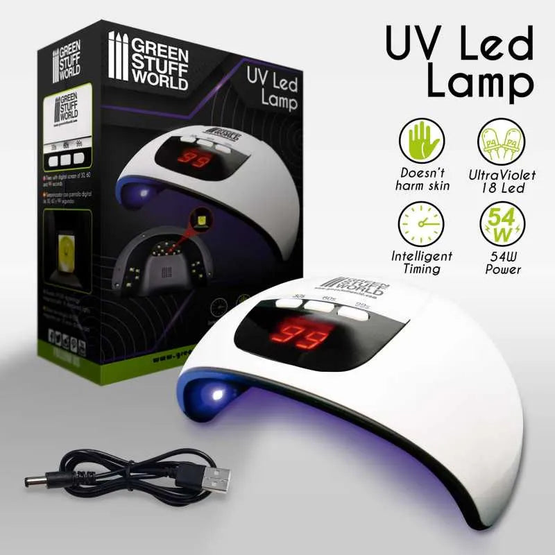 UV LED-Lampe-Greenstuff World-Radaddel