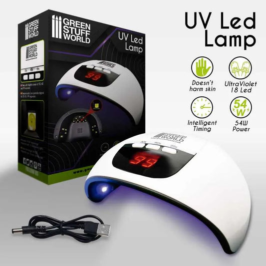 UV LED-Lampe-Greenstuff World-Radaddel