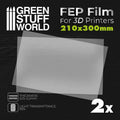 FEP film 300x210mm (pack x2)-Greenstuff World-Radaddel