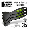 Schwarze Kunststoffspatel für 3D-Drucker-Greenstuff World-Radaddel