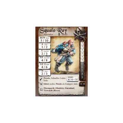 Squalo Ray | Piraten-Freebooter Miniatures-Radaddel