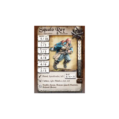 Squalo Ray | Piraten-Freebooter Miniatures-Radaddel