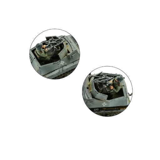 Sd.Kfz 250 Alte (Options for 250/1, 250/4 & 250/7)-Warlord Games-Radaddel