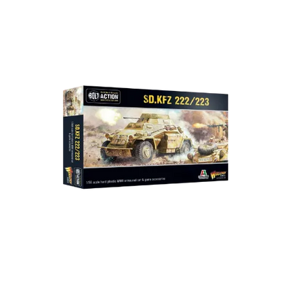 Sd.Kfz 222/223 Armoured Car-Warlord Games-Radaddel