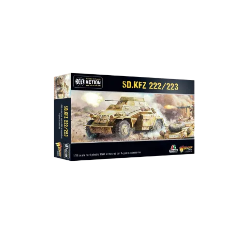 Sd.Kfz 222/223 Armoured Car-Warlord Games-Radaddel