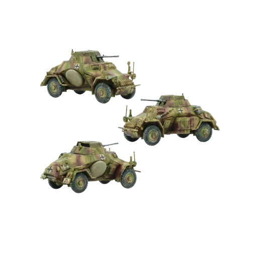 Sd.Kfz 222/223 Armoured Car-Warlord Games-Radaddel