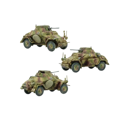 Sd.Kfz 222/223 Armoured Car-Warlord Games-Radaddel