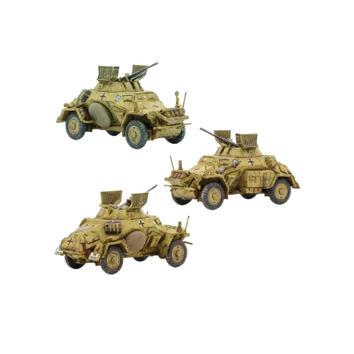Sd.Kfz 222/223 Armoured Car-Warlord Games-Radaddel