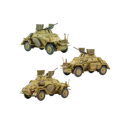 Sd.Kfz 222/223 Armoured Car-Warlord Games-Radaddel