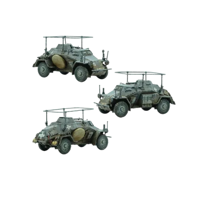 Sd.Kfz 222/223 Armoured Car-Warlord Games-Radaddel