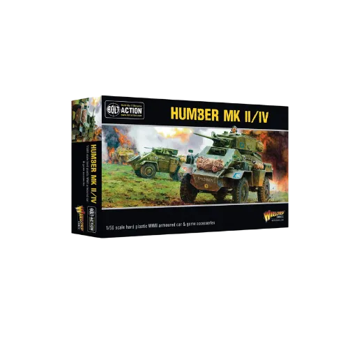 Humber MK II/IV Armoured Car-Warlord Games-Radaddel