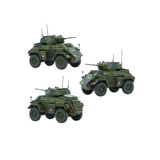 Humber MK II/IV Armoured Car-Warlord Games-Radaddel