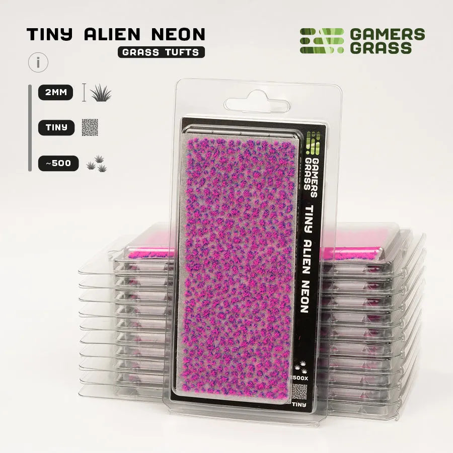 Tiny Tufts Alien Neon-Gamers Grass-Radaddel