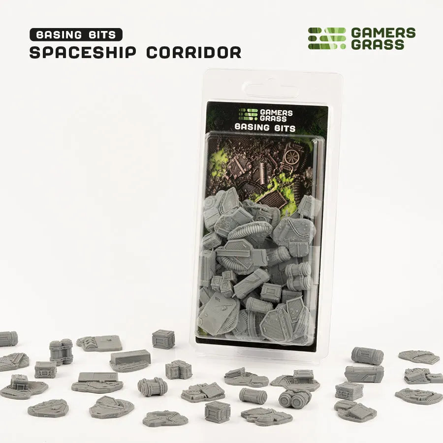 Basing Bits - Spaceship Corridor-Gamers Grass-Radaddel