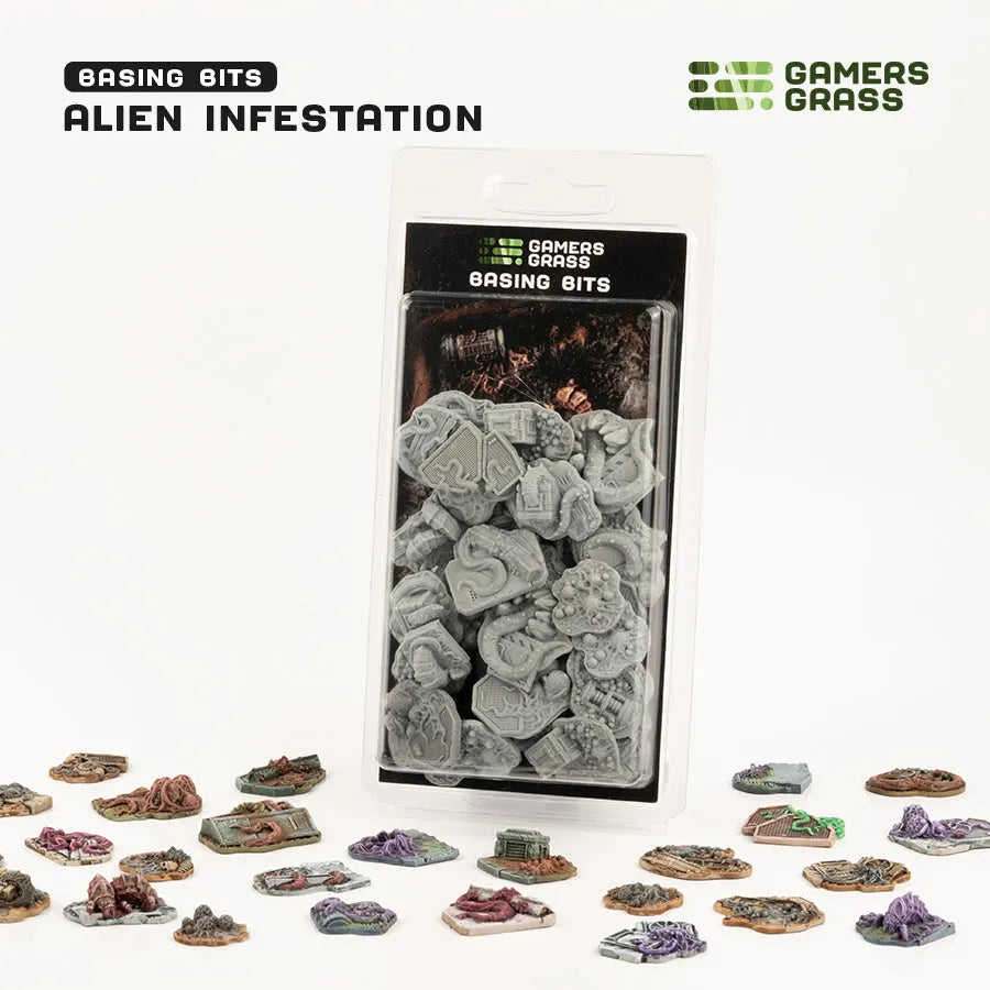 Basing Bits - Alien Infestation-Gamers Grass-Radaddel