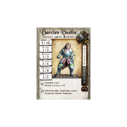 Darcien Vuelta | Söldner-Freebooter Miniatures-Radaddel