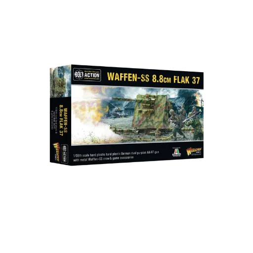 Waffen-SS 8.8cm Flak 37-Warlord Games-Radaddel