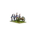 Napoleonic Dutch-Belgian Foot Artillery With 6-PDR-Warlord Games-Radaddel