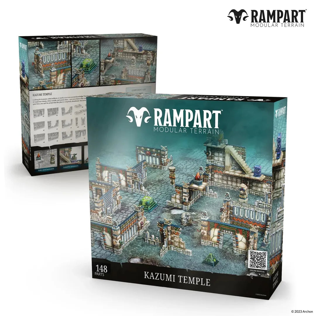 Rampart Modular Terrain: Kazumi Temple-Archon Studio-Radaddel