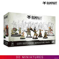Rampart Modular Terrain: City Defenders Miniature Pack-Archon Studio-Radaddel