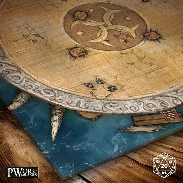 Battle Map - Fighting Arena-PWork Wargames-Radaddel