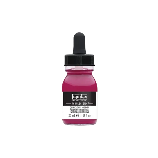 Liquitex Ink Quinacridone Magenta 30ml-Liquitex-Radaddel