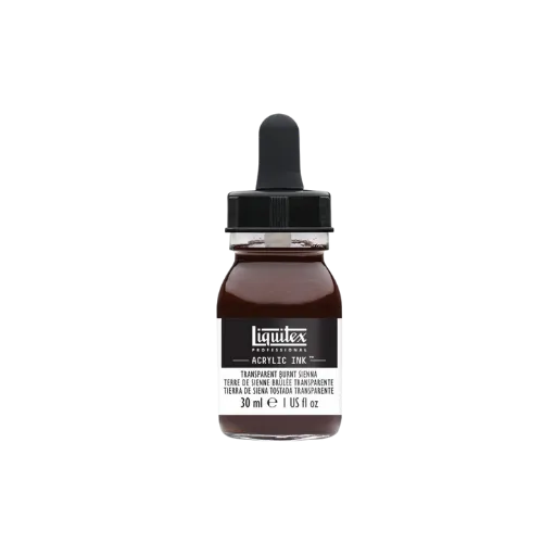 Liquitex Ink Siena Gebrannt Transparent 30ml-Liquitex-Radaddel
