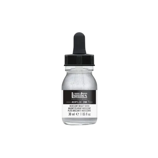 Liquitex Ink Irisierendes Helles Silber 30ml-Liquitex-Radaddel