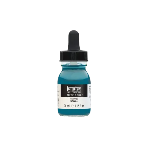 Liquitex Ink Türkis 30ml-Liquitex-Radaddel