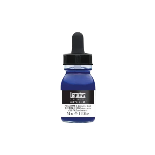 Liquitex Ink Phthalozyaninblau Grünton 30ml-Liquitex-Radaddel