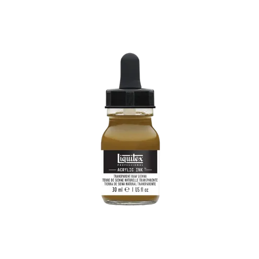 Liquitex Ink Siena Natur Transparent 30ml-Liquitex-Radaddel