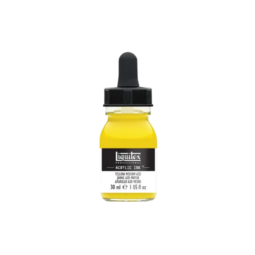 Liquitex Ink Mittelgelb Azo 30ml-Liquitex-Radaddel