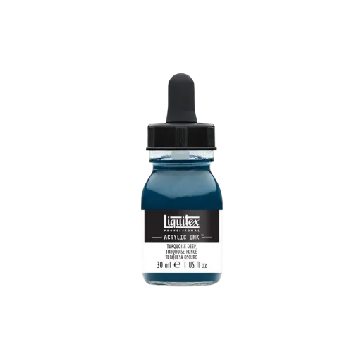 Liquitex Ink Dunkeltürkis 30ml-Liquitex-Radaddel
