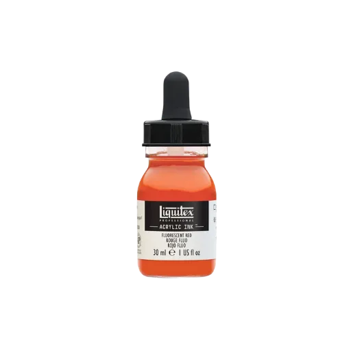 Liquitex Ink Fluo Rot 30ml-Liquitex-Radaddel
