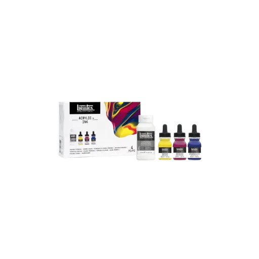 Liquitex Ink Technik Set Primärfarben 3 x 30ml-Liquitex-Radaddel