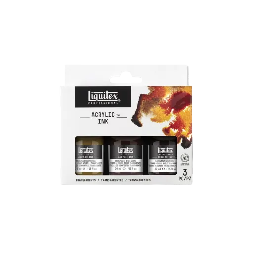 Liquitex Ink Set Transparente Farben 3 x 30ml-Liquitex-Radaddel