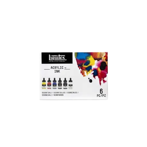 Liquitex Ink Set Basisfarben 6 x 30 ml-Liquitex-Radaddel