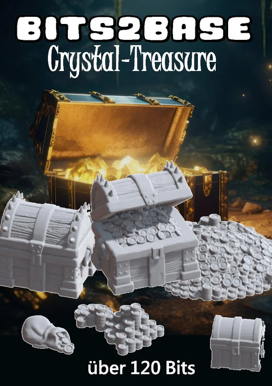 Bits2Base Crystal Treasure-Zombiezeit-Radaddel