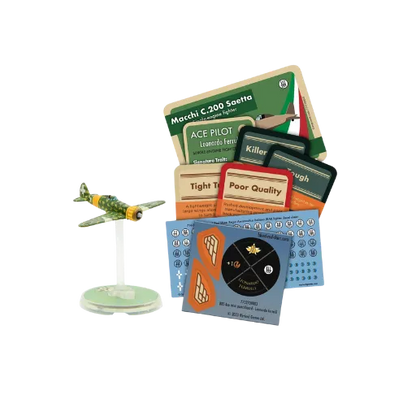 Italian Ace Pilot: Leonardo Ferrulli-Warlord Games-Radaddel